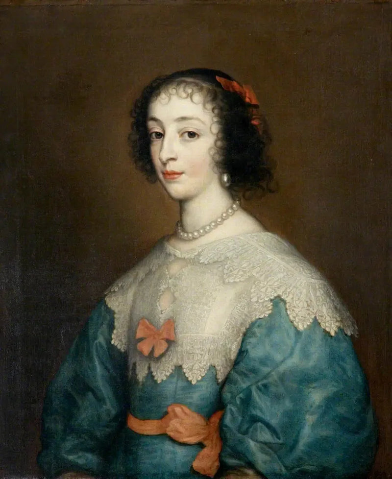 A rainha Henriette Marie (1609–1669) - Antoine van Dyck