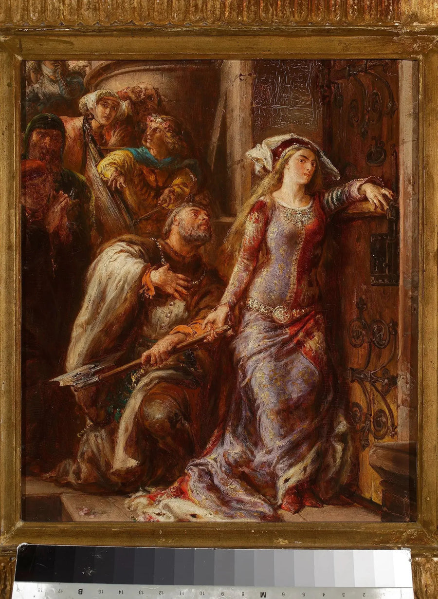A rainha Jadwiga e Dymitr de Goraj - Jan Matejko
