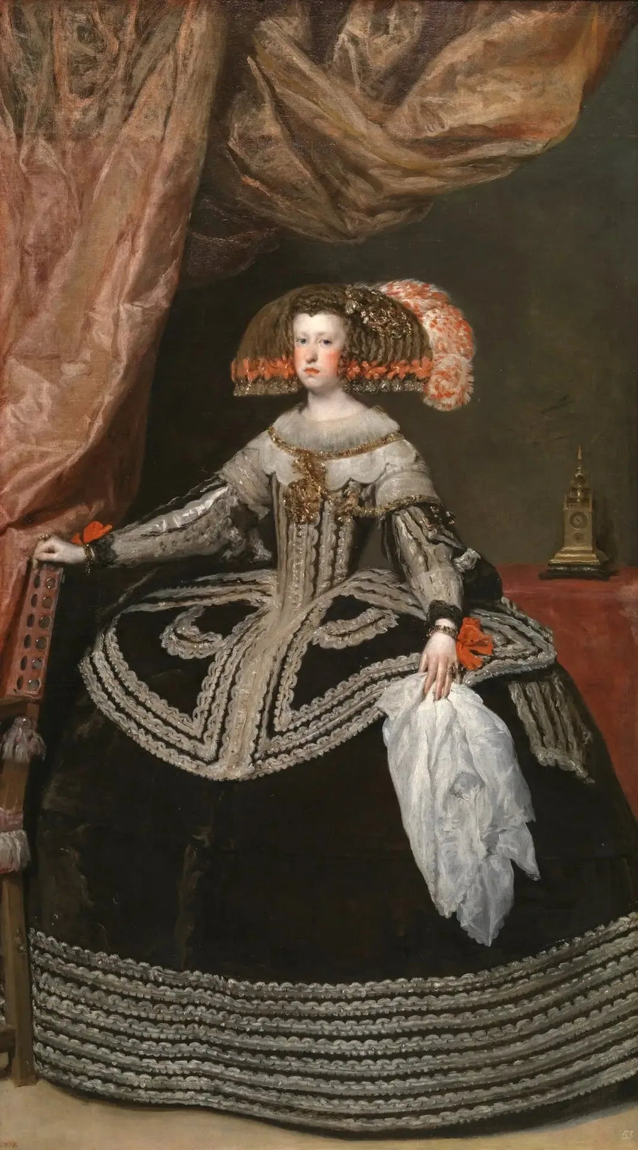 A Rainha Marianne da Áustria - Diego Velázquez