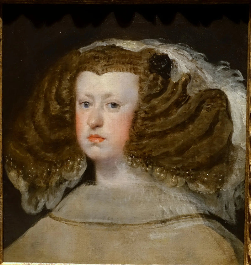 A rainha Maria Ana de Áustria - Diego Velázquez