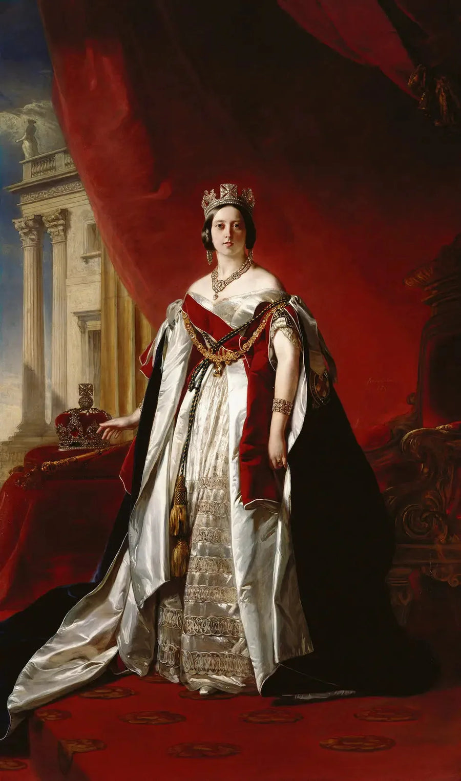 Rainha Victoria (1819-1901) - Franz Xaver Winterhalter