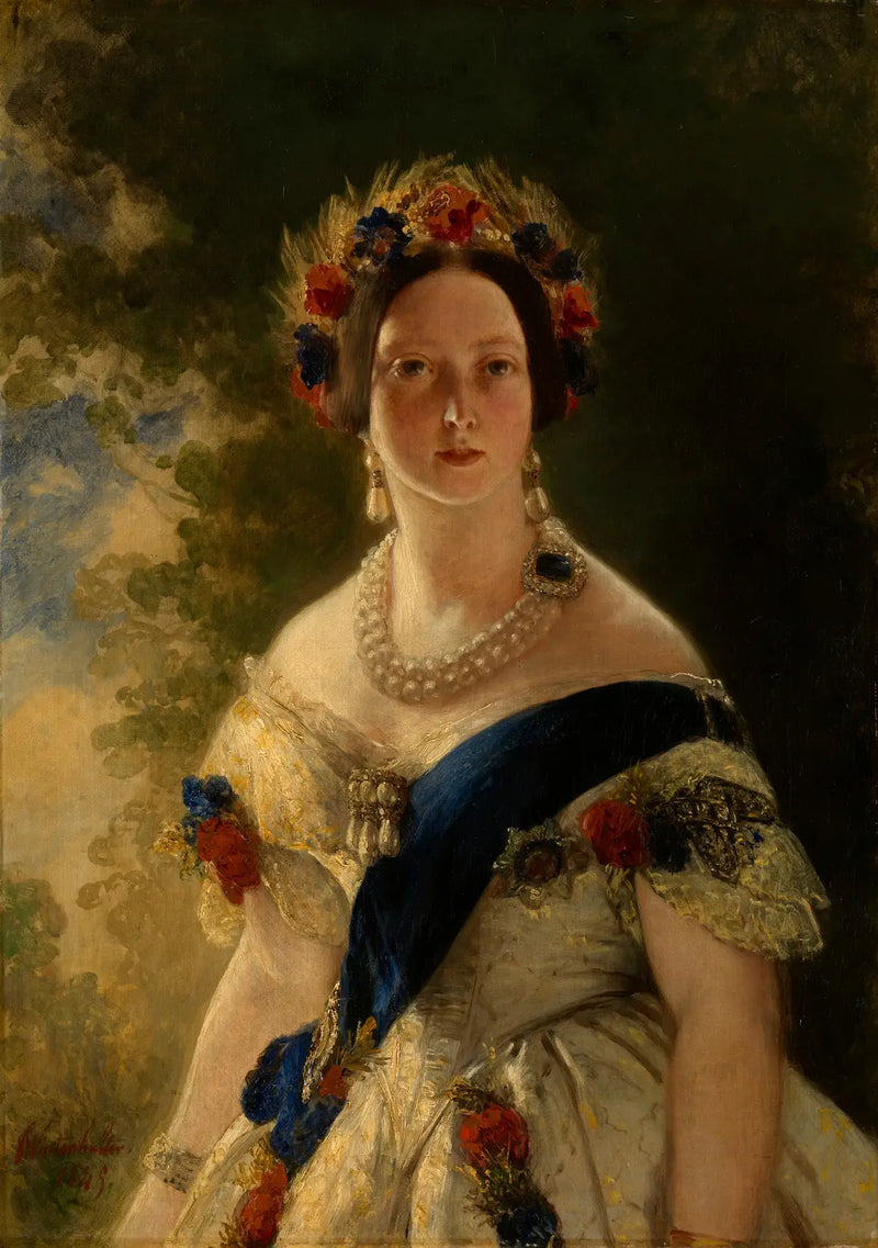 Rainha Victoria (1819-1901) - Franz Xaver Winterhalter