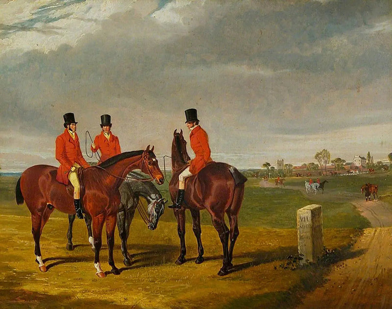 O Encontro - John Frederick Herring, Sr.