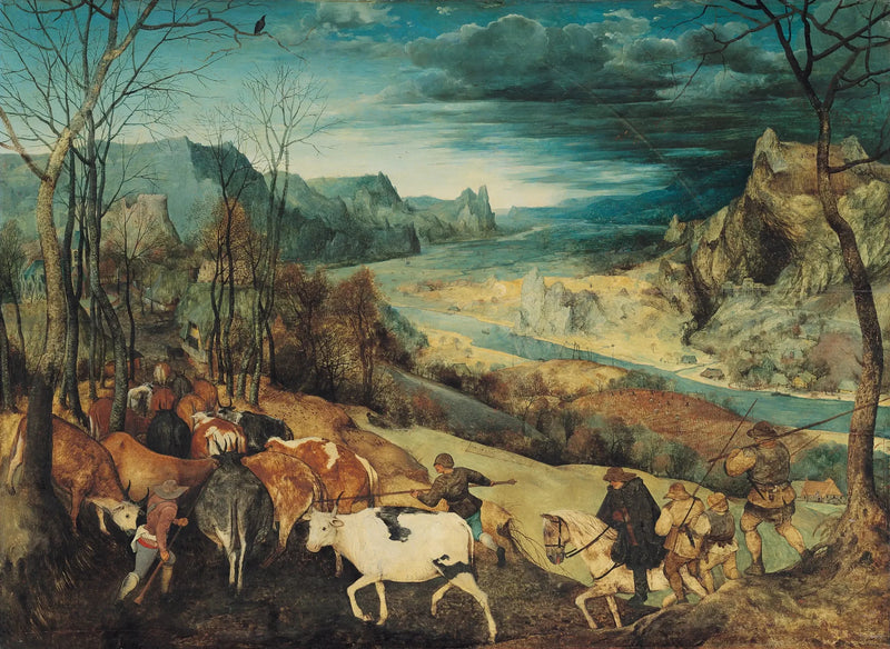A Volta dos Rebanhos - Pieter Brueghel, o Velho