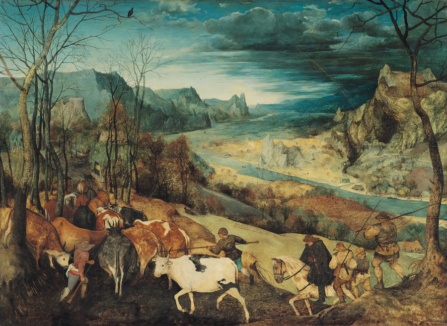 A Volta dos Rebanhos - Pieter Brueghel, o Velho