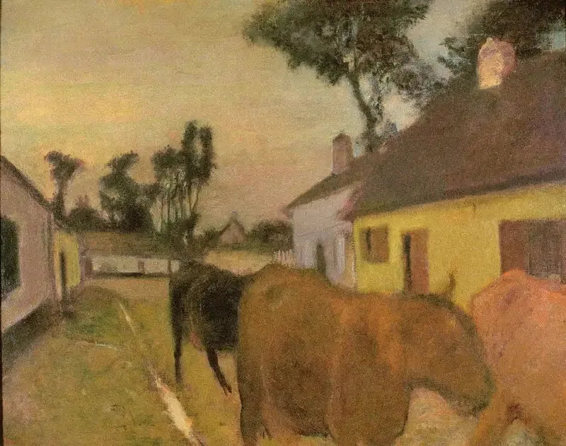 A volta do rebanho - Edgar Degas