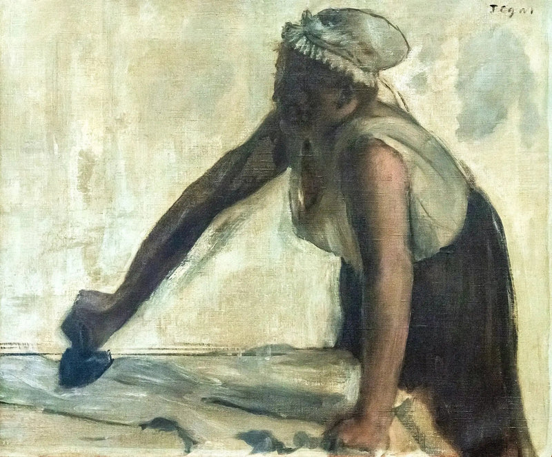 A passadeira contra a luz - Edgar Degas