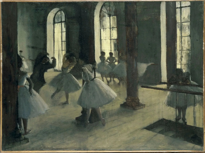 A Repetição no Foyer da Dança - Edgar Degas