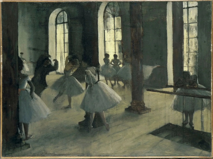 A Repetição no Foyer da Dança - Edgar Degas