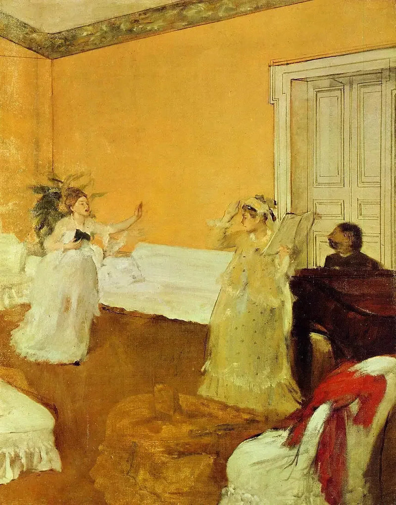A repetição do canto - Edgar Degas