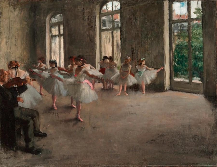 A repetição - Edgar Degas