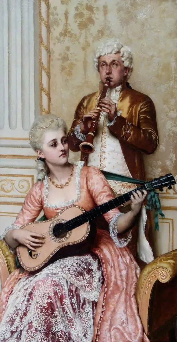 A Repetição - Edmund Blair Leighton