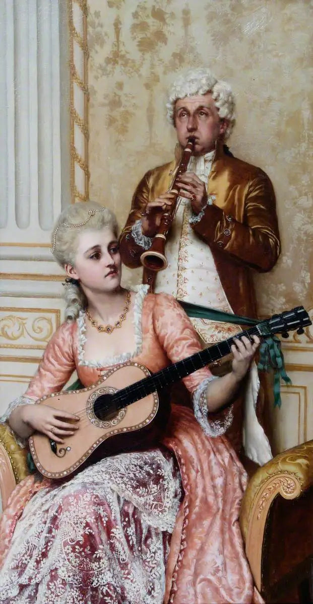 A Repetição - Edmund Blair Leighton