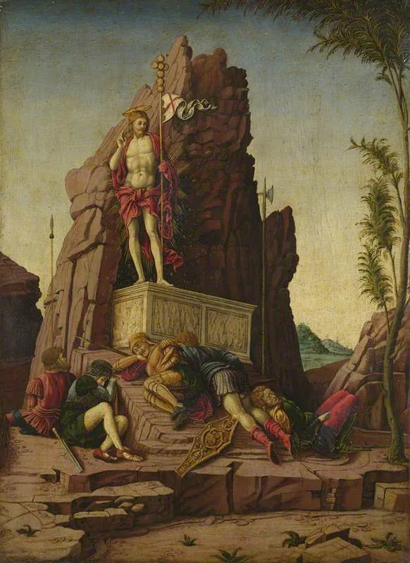 A Ressurreição - Andrea Mantegna