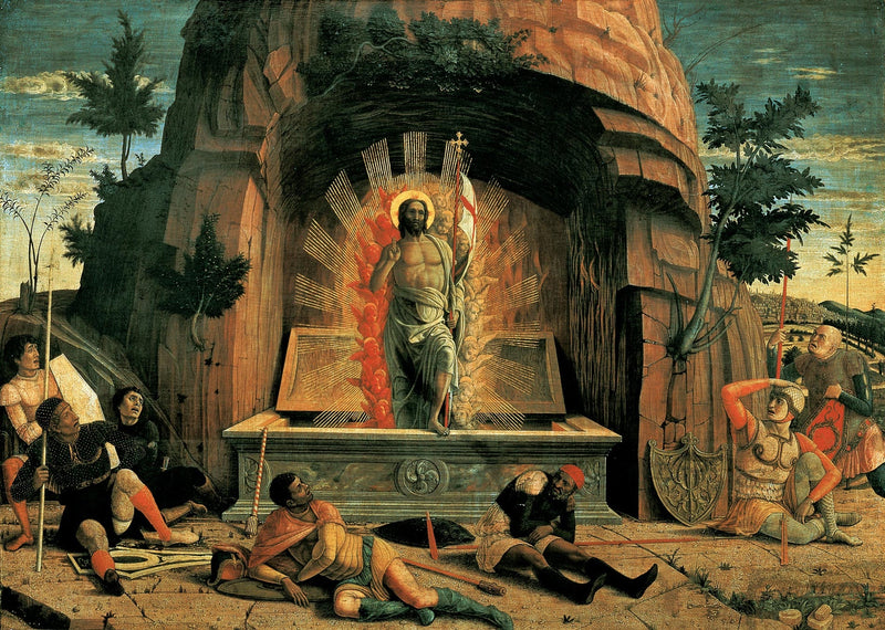 A Ressurreição - Andrea Mantegna