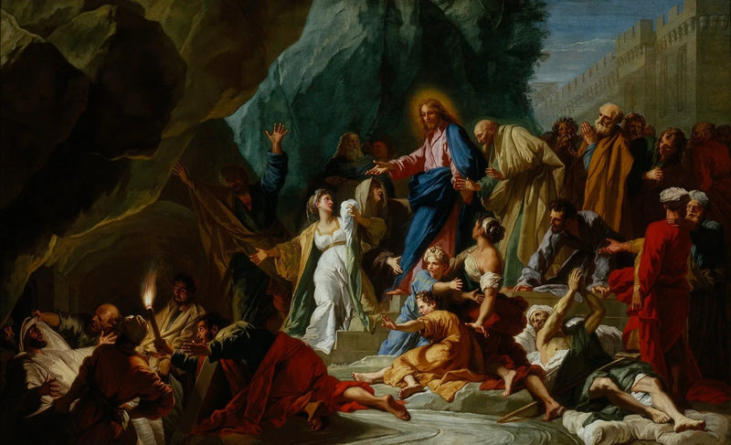 A Ressurreição de Lázaro - Jean-Baptiste Jouvenet