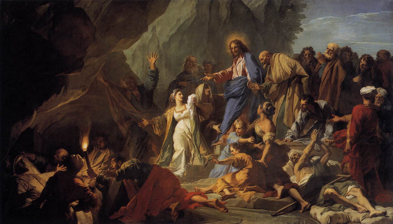 A Ressurreição de Lázaro - Jean-Baptiste Jouvenet