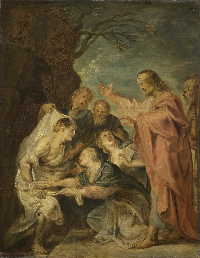 A Ressurreição de Lázaro - Peter Paul Rubens