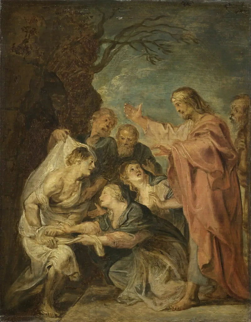 A Ressurreição de Lázaro - Peter Paul Rubens