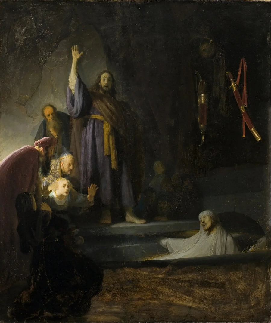 A Ressurreição de Lázaro - Rembrandt