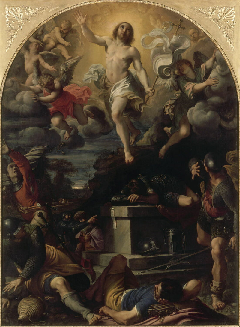 A Ressurreição de Cristo - Annibale Carracci