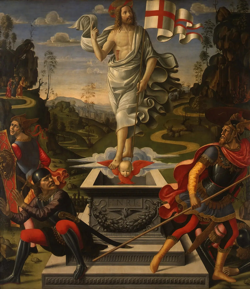 A Ressurreição de Cristo - Domenico Ghirlandaio