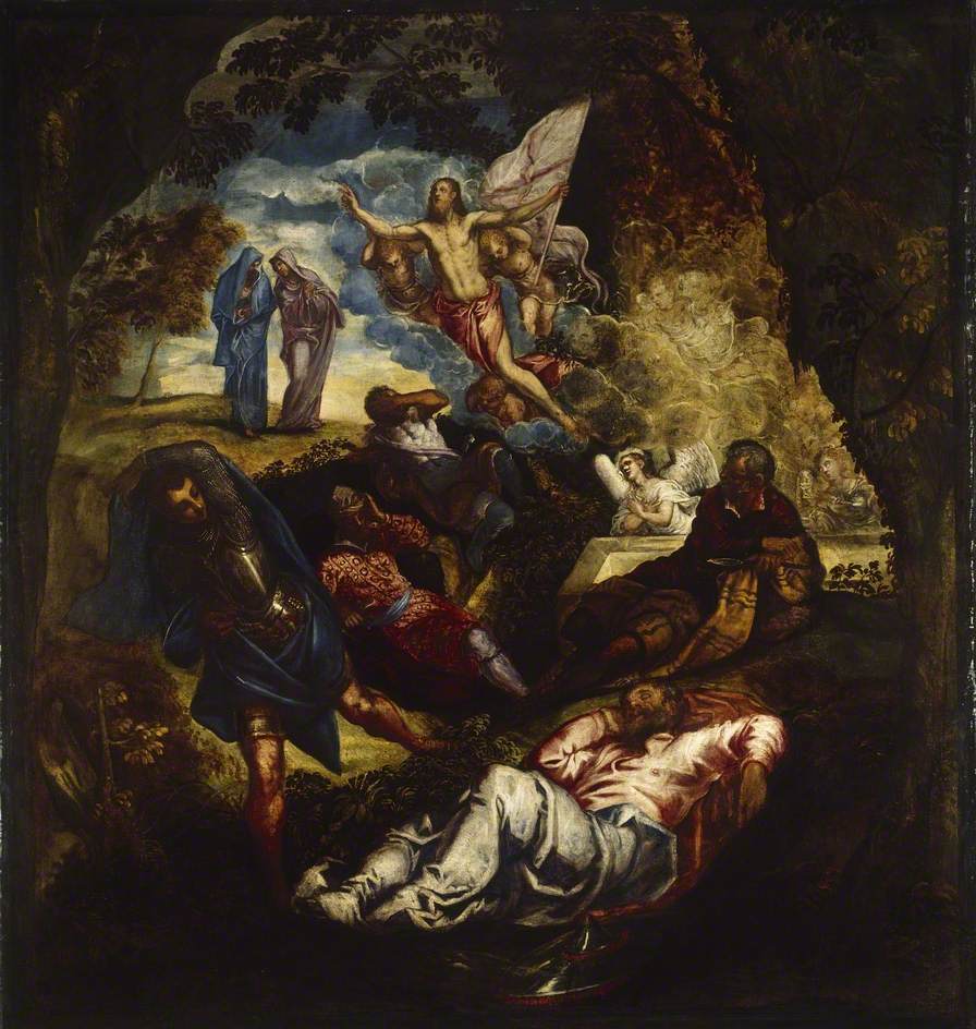 A ressurreição de Cristo - Jacopo Tintoretto
