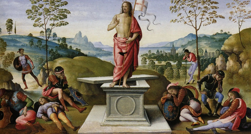A Ressurreição de Cristo - Pietro Perugino