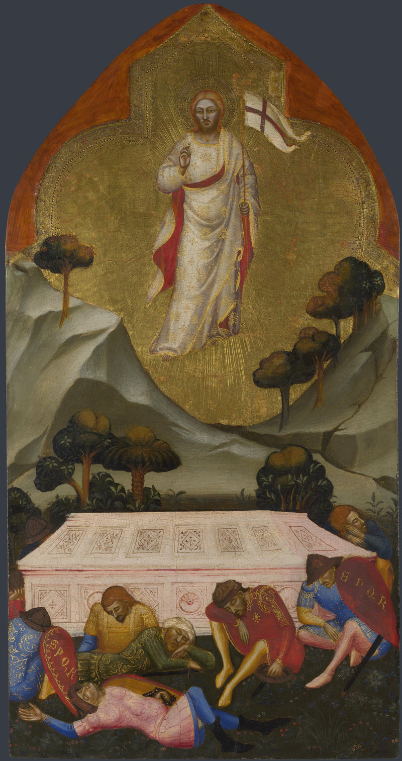 A Ressurreição - Jacopo di Cione