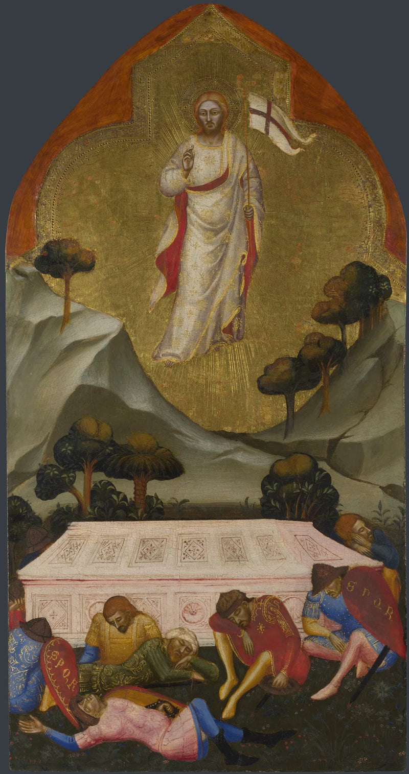 A Ressurreição - Jacopo di Cione