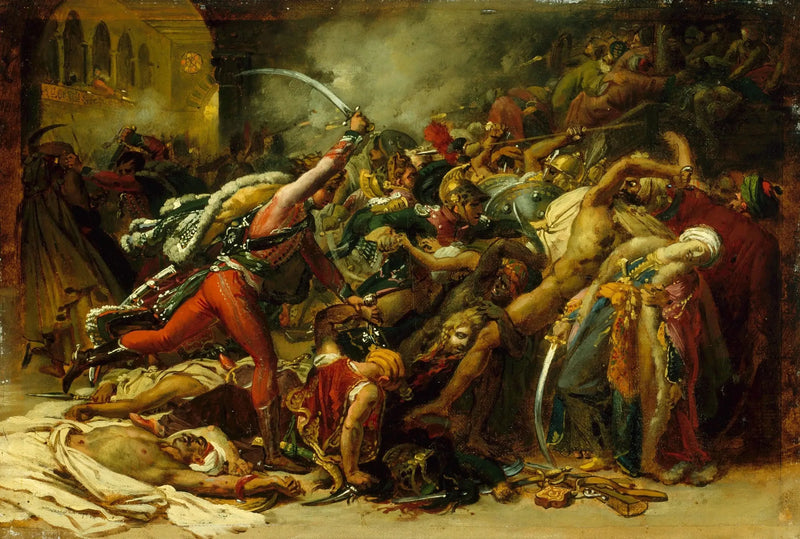 A Revolta do Cairo - Anne-Louis Girodet