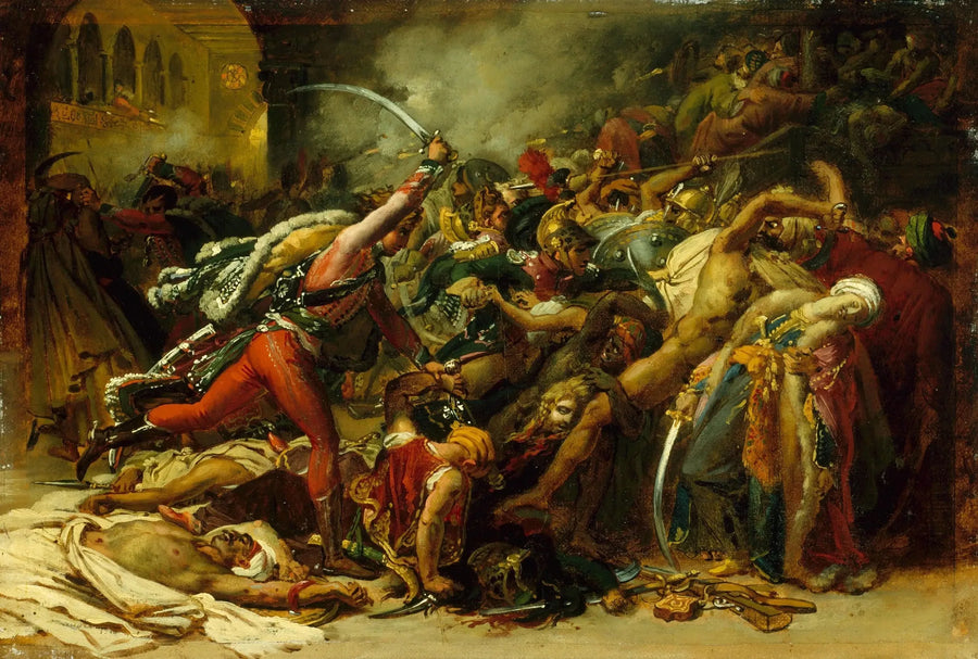 A Revolta do Cairo - Anne-Louis Girodet