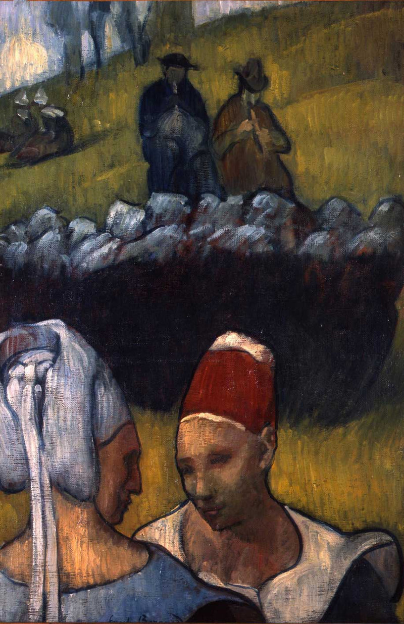 A Ronda Bretônica - Émile Bernard