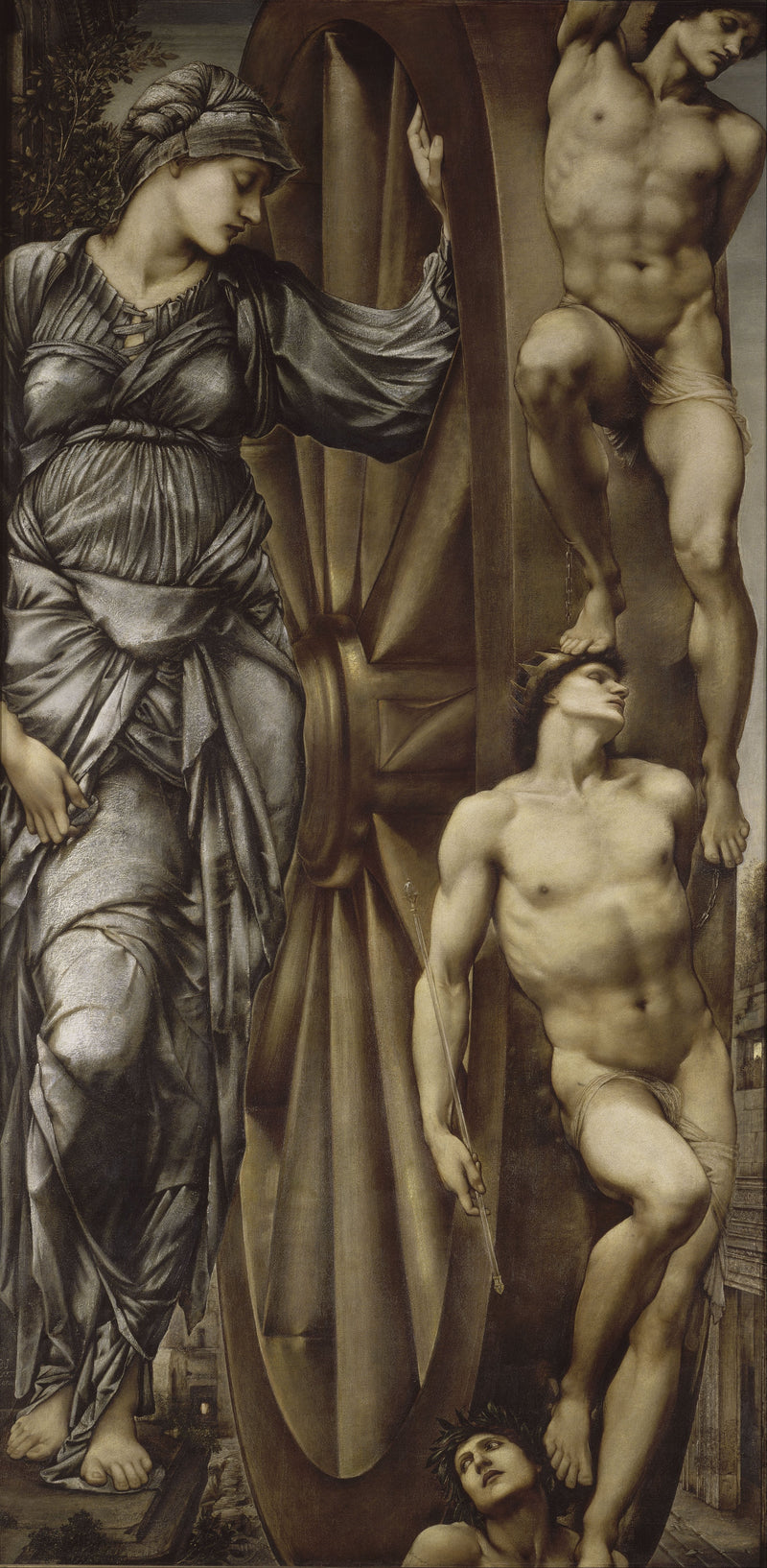 A Roda da Fortuna - Edward Burne-Jones
