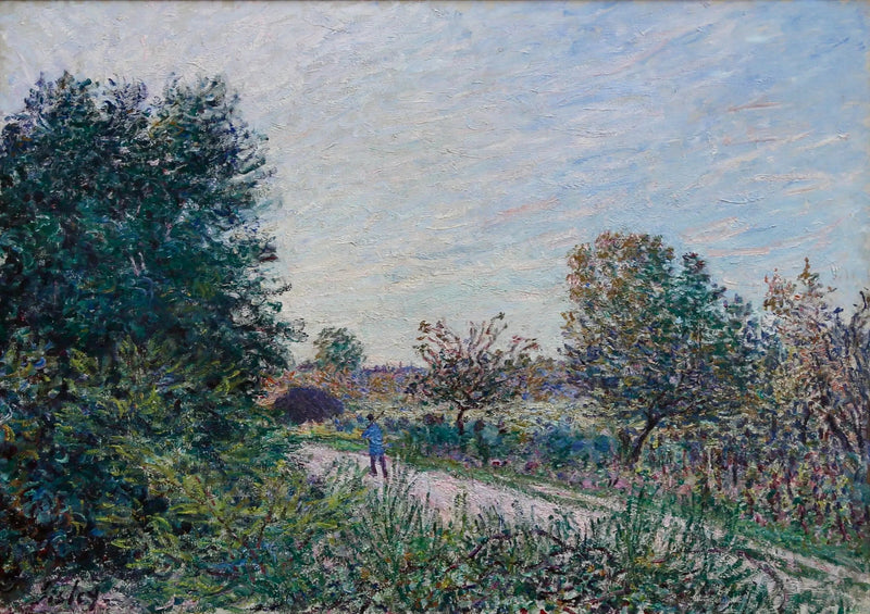 A Estrada - Alfred Sisley