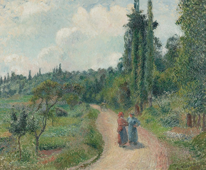 A Estrada de Osny - Camille Pissarro