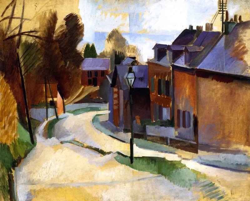 A Estrada de Laon - Robert Delaunay