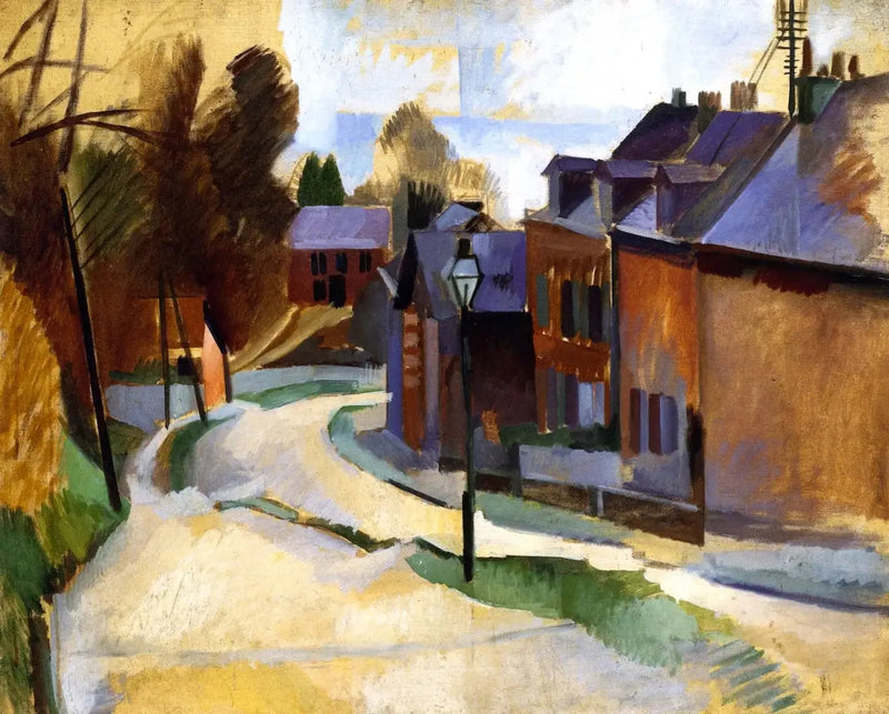A Estrada de Laon - Robert Delaunay