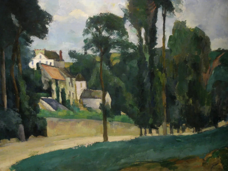 A Estrada de Pontoise - Paul Cézanne