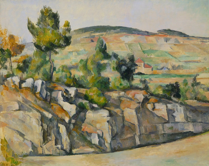 A Estrada na Provença - Paul Cézanne