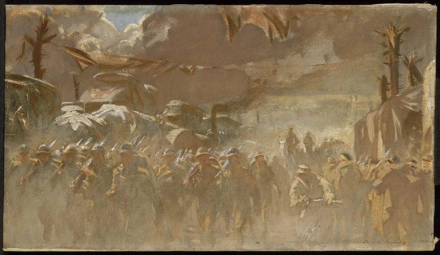 A estrada - John Singer Sargent