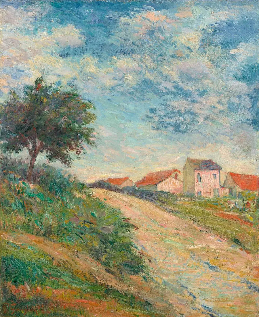 A Estrada Ascendente - Paul Gauguin