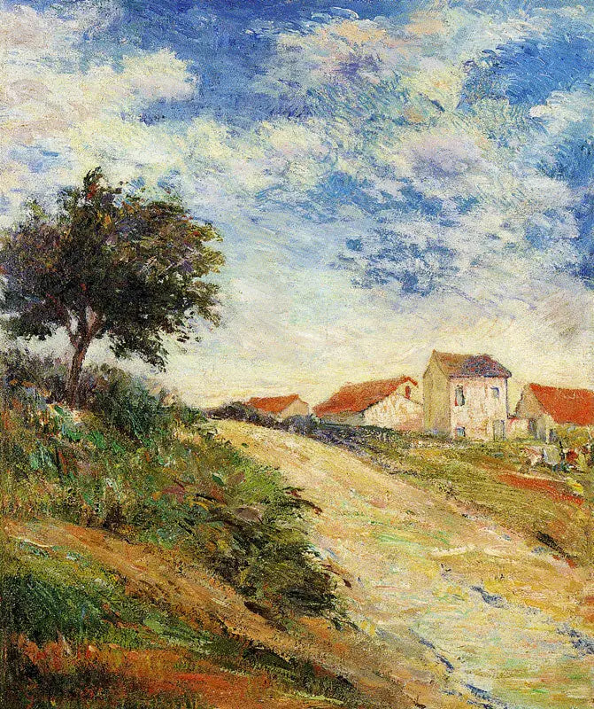 A Estrada Ascendente - Paul Gauguin