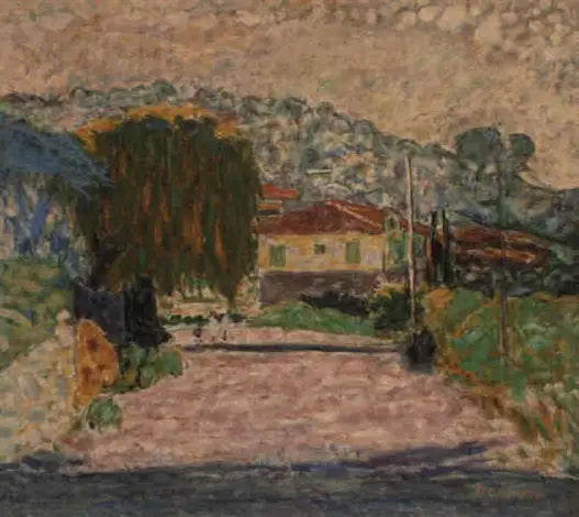 A estrada rosa - Pierre Bonnard