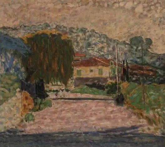 A estrada rosa - Pierre Bonnard