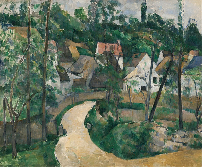 A Estrada Curva - Paul Cézanne