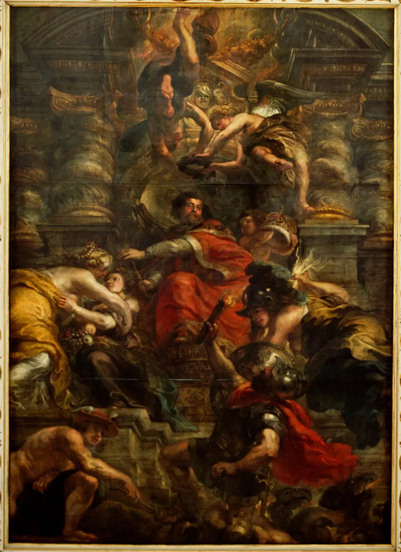 A sábia regra de Jacques I - Peter Paul Rubens