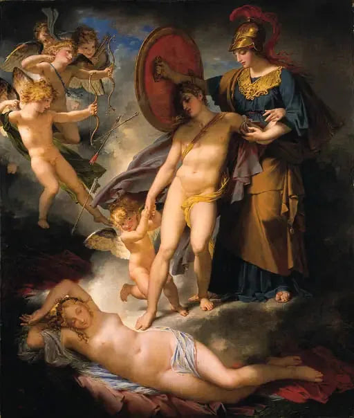 A Sabedoria que preserva a Adolescência dos traços do Amor - Charles Meynier