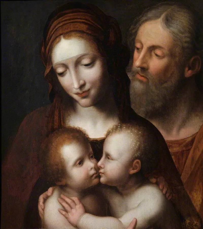 A Sagrada Família com o Menino São João - Bernardino Luini