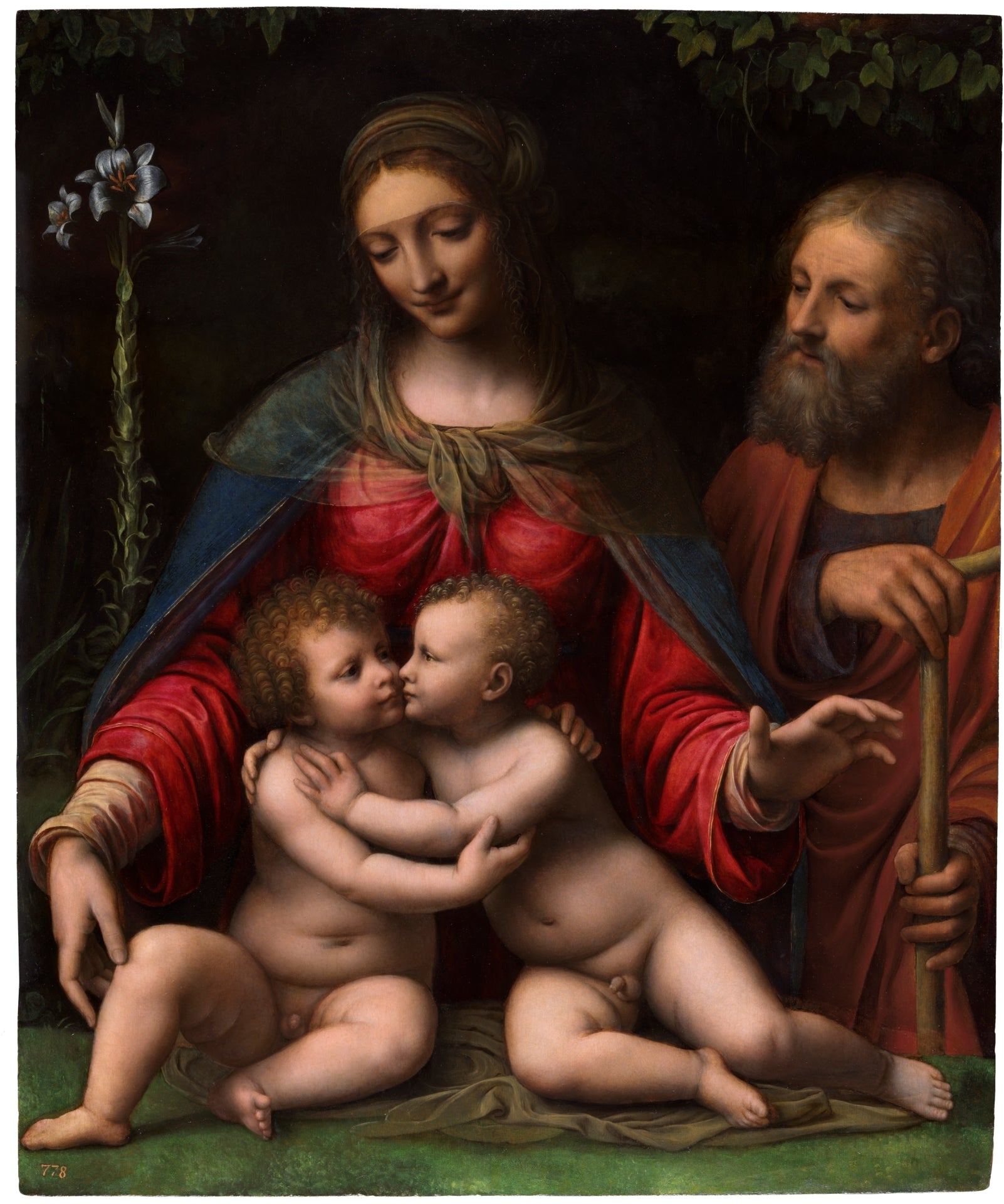 La Sainte Famille - Bernardino Luini - Alpha Reproduction